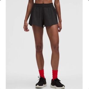 NWT Lululemon Pace Crush High-Rise Short 2.5" Black